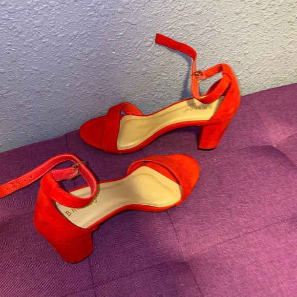 Bamboo Red Heels - Picture 1 of 2
